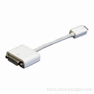 Mini DVI Male to DVI Female Connectors